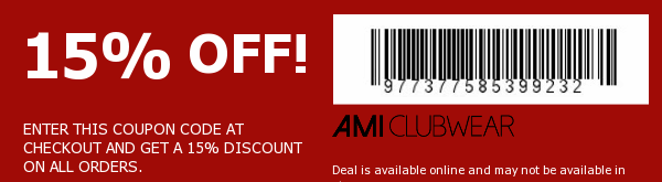 AMICLUBWEAR Coupon