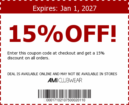 AMICLUBWEAR Promo Code