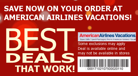 American Airlines Vacations Coupon Code