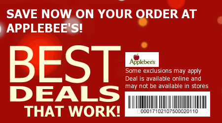Applebees Coupon Code