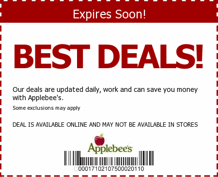 Applebees Promo Code