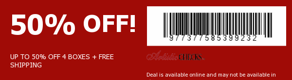 Artistic Checks Coupon