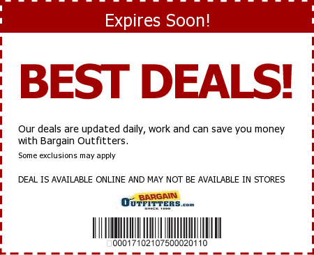 Bargain Outfitters Promo Code