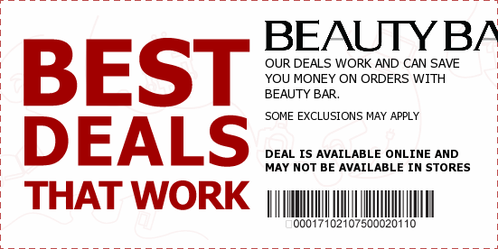 Beauty Bar Coupons