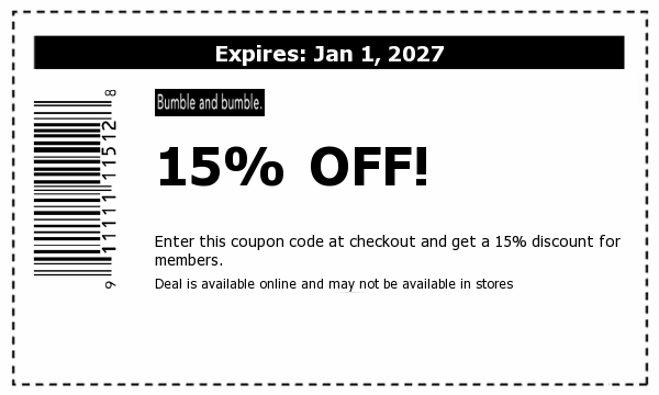 Bumble and bumble Deals