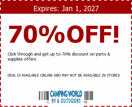 Camping World Promo Code
