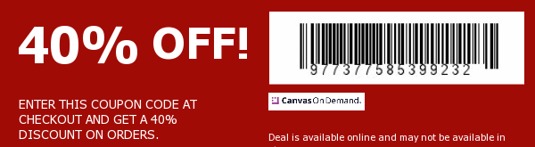 Canvas On Demand Coupon