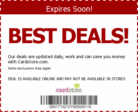 CardStore Promo Code