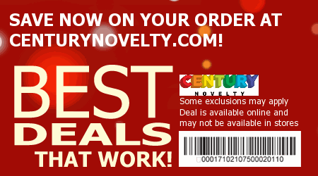Century Novelty Coupon Code