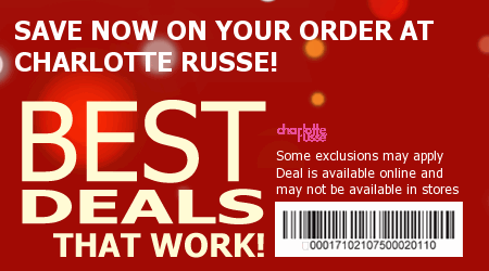 Charlotte Russe Coupon Code