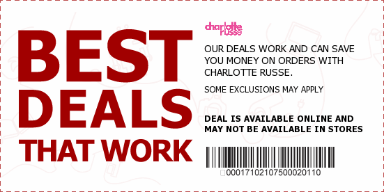 Charlotte Russe Coupons