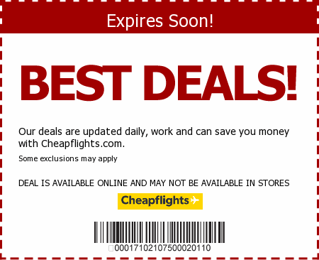 Cheap Flights Promo Code