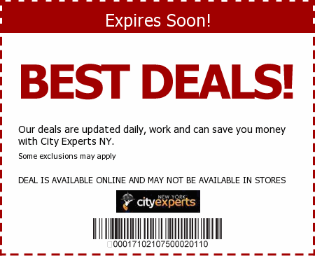 City Experts NY Promo Code