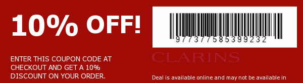 Clarins Coupon