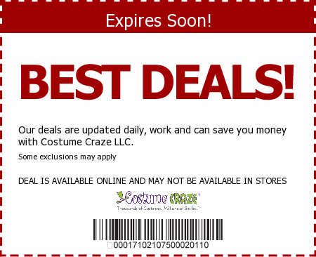 Costume Craze Promo Code