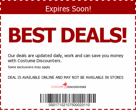 Costume Discounters Promo Code