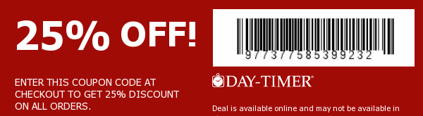 Day-Timer Coupon