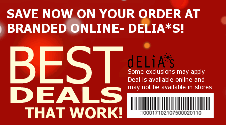 Delias Coupon Code
