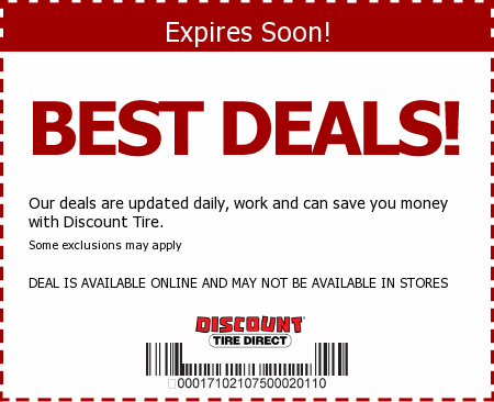 Discount Tire Promo Code