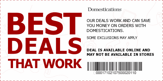Domestications Coupons