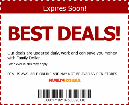 Family Dollar Promo Code