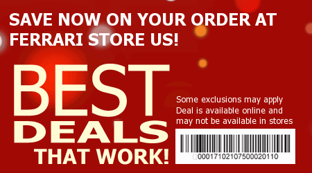 Ferrari Store Coupon Code