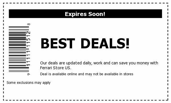 Ferrari Store Deals