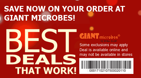 Giant Microbes Coupon Code