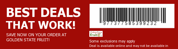 Golden State Fruit Coupon