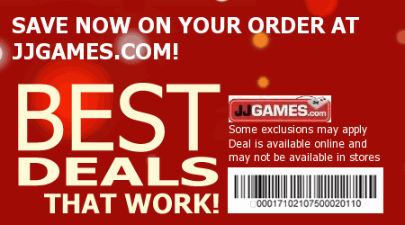 JJGames.com Coupon Code