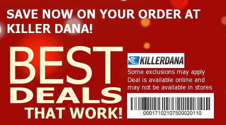 Killer Dana Coupon Code