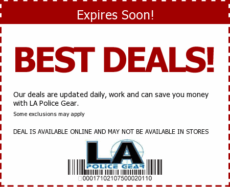 LA Police Gear Promo Code