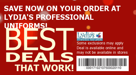 Lydia's Uniforms Coupon Code