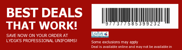 Lydia's Uniforms Coupon