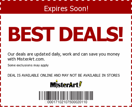 MisterArt Promo Code