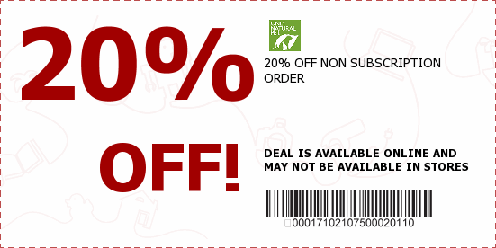 Only Natural Pet Store Coupons