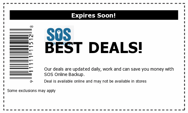 SOS Online Backup Deals