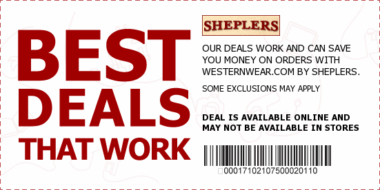 Sheplers Coupons