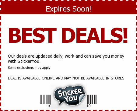 StickerYou Promo Code