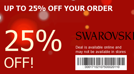 Swarovski coupon code