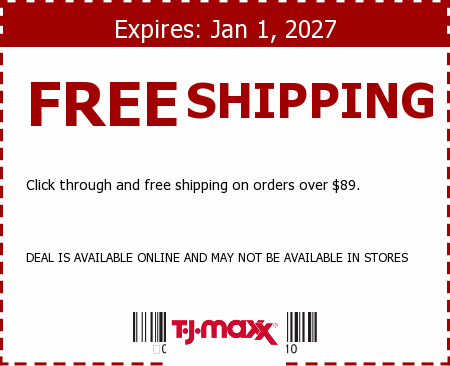 T.J. Maxx Promo Code