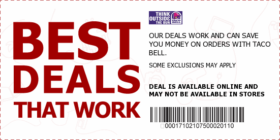 Taco Bell Coupons