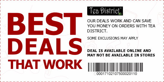 Tea District Coupons