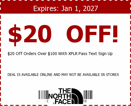 The North Face Promo Code