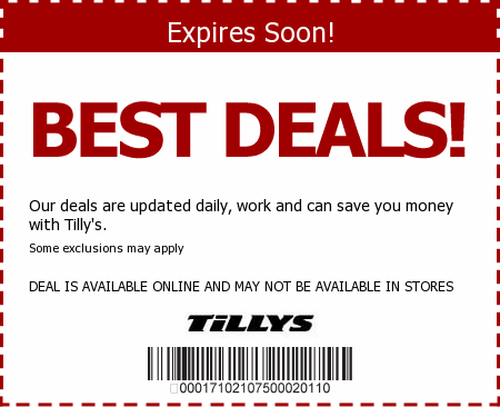 Tillys Promo Code
