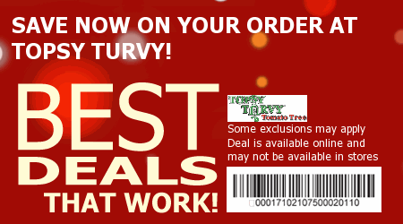 Topsy Turvy Coupon Code