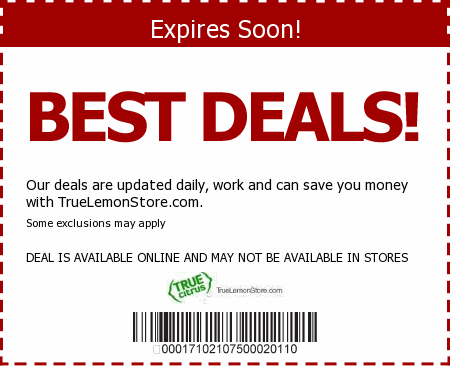 TrueLemonStore.com Promo Code