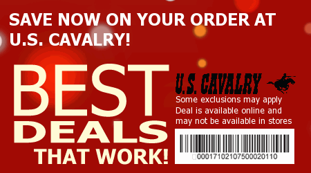 US Cavalry Coupon Code