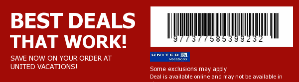 United Vacations Coupon