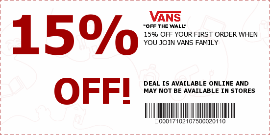 discount code for vans